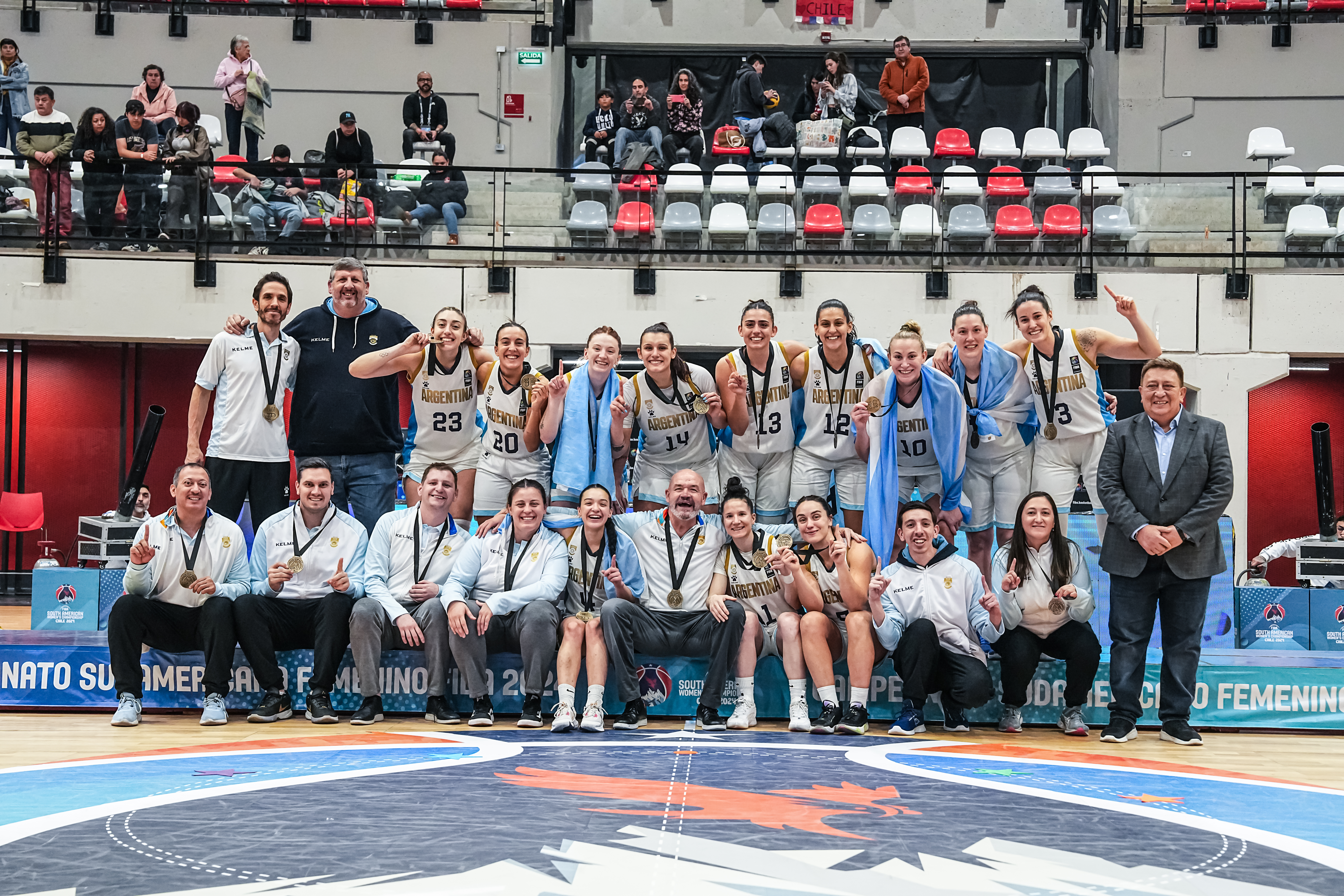 La Selección Femenina es campeona invicta del Sudamericano