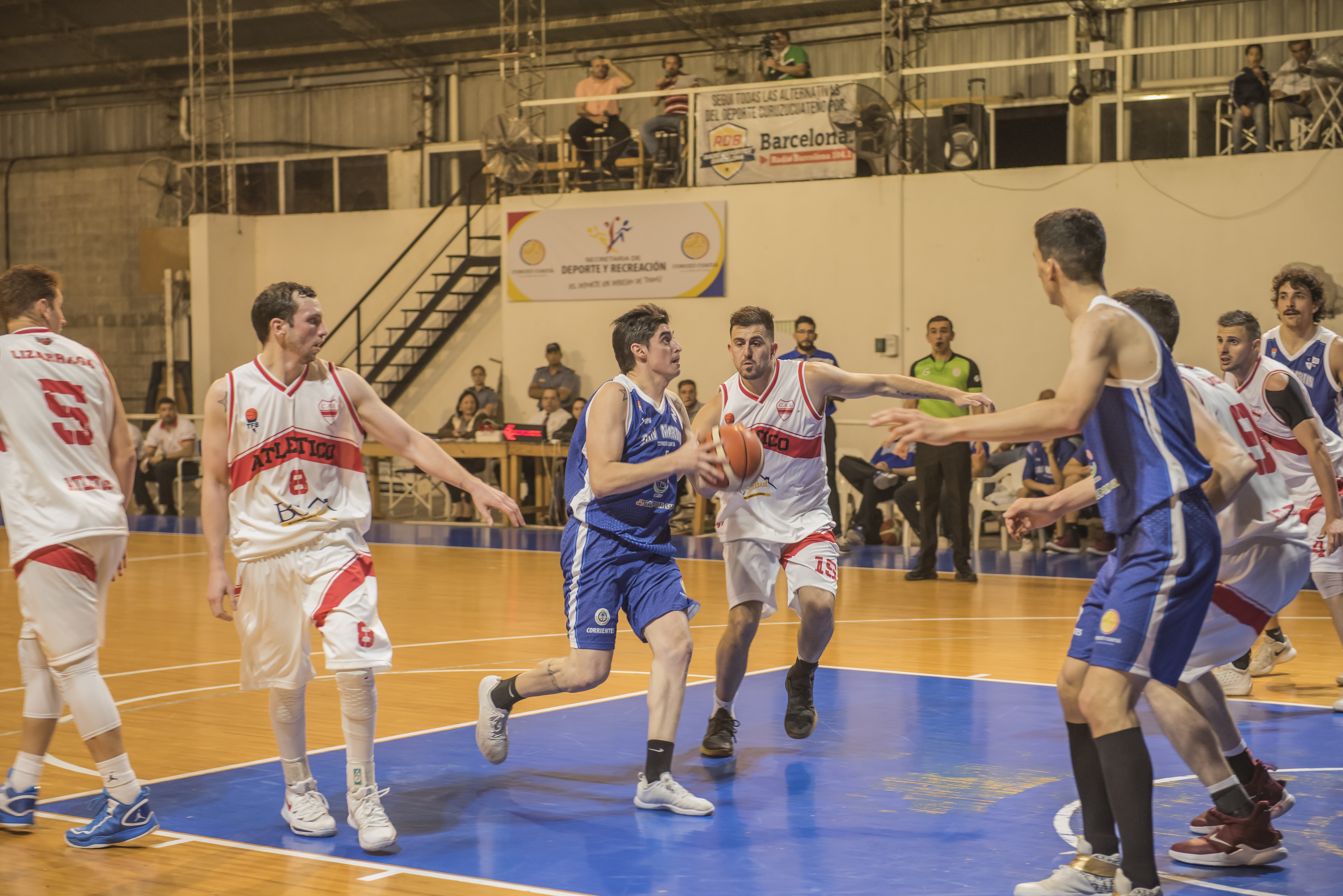 San Martín venció con claridad a Atlético Saladas