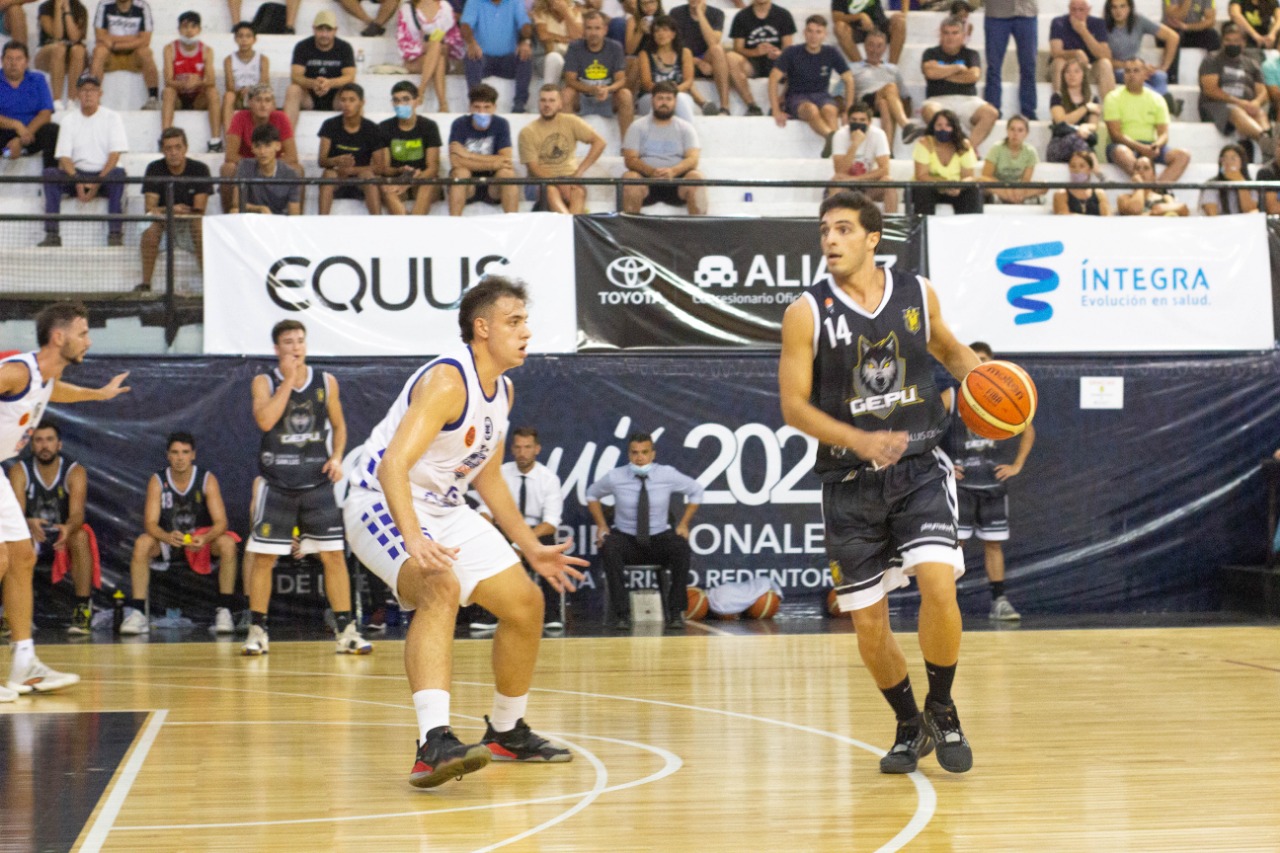 GEPU tuvo un debut soñado y goleó a Revolución San Juan Básquet