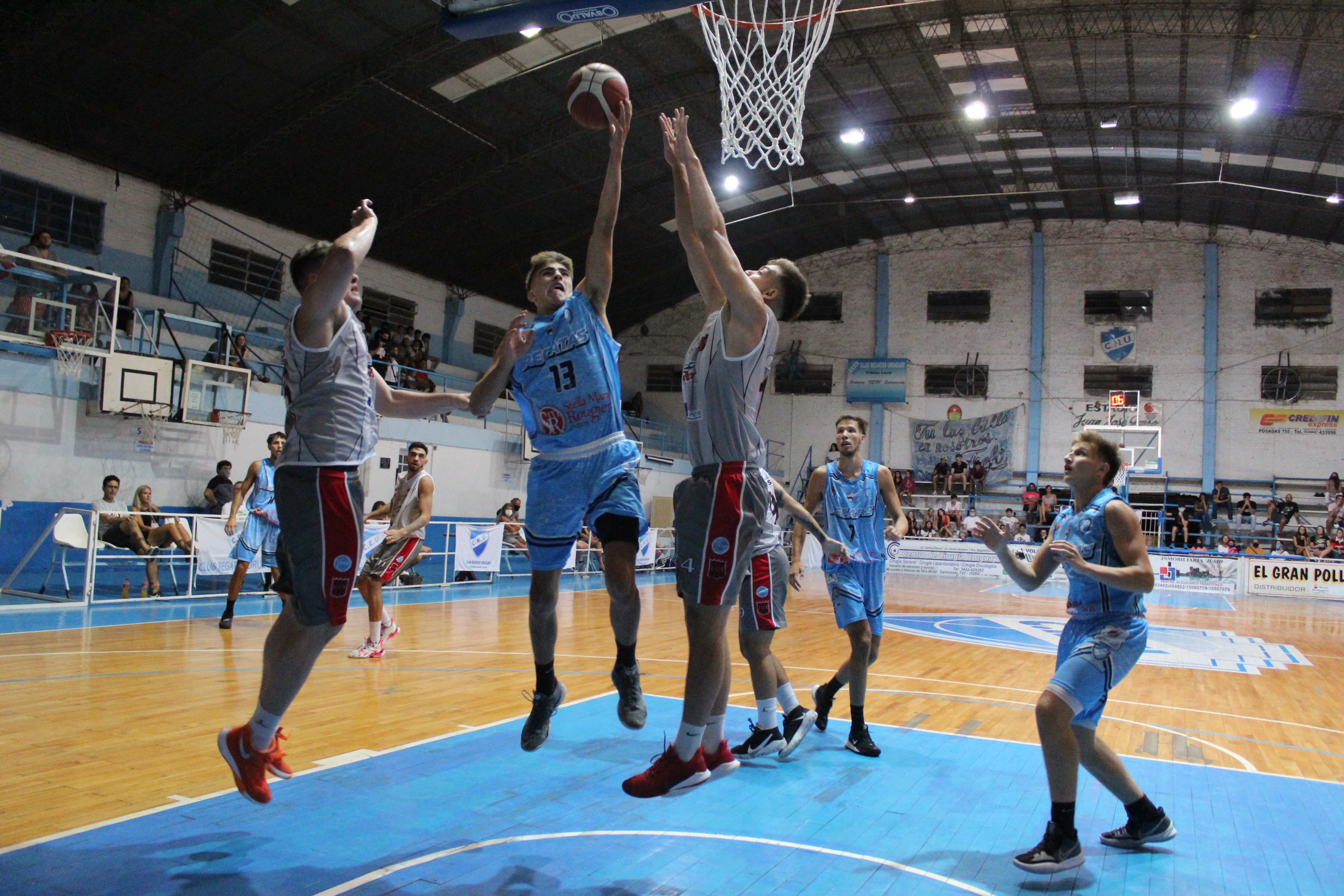 Regatas Uruguay ganó un partidazo en el Juan José Garro