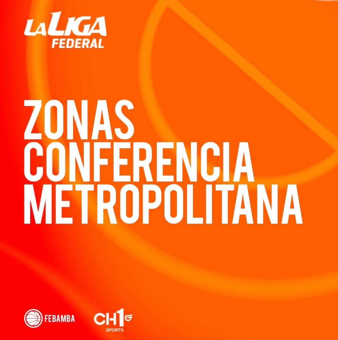 Se definieron las zonas de la Conferencia Metropolitana para la Liga Federal 2025