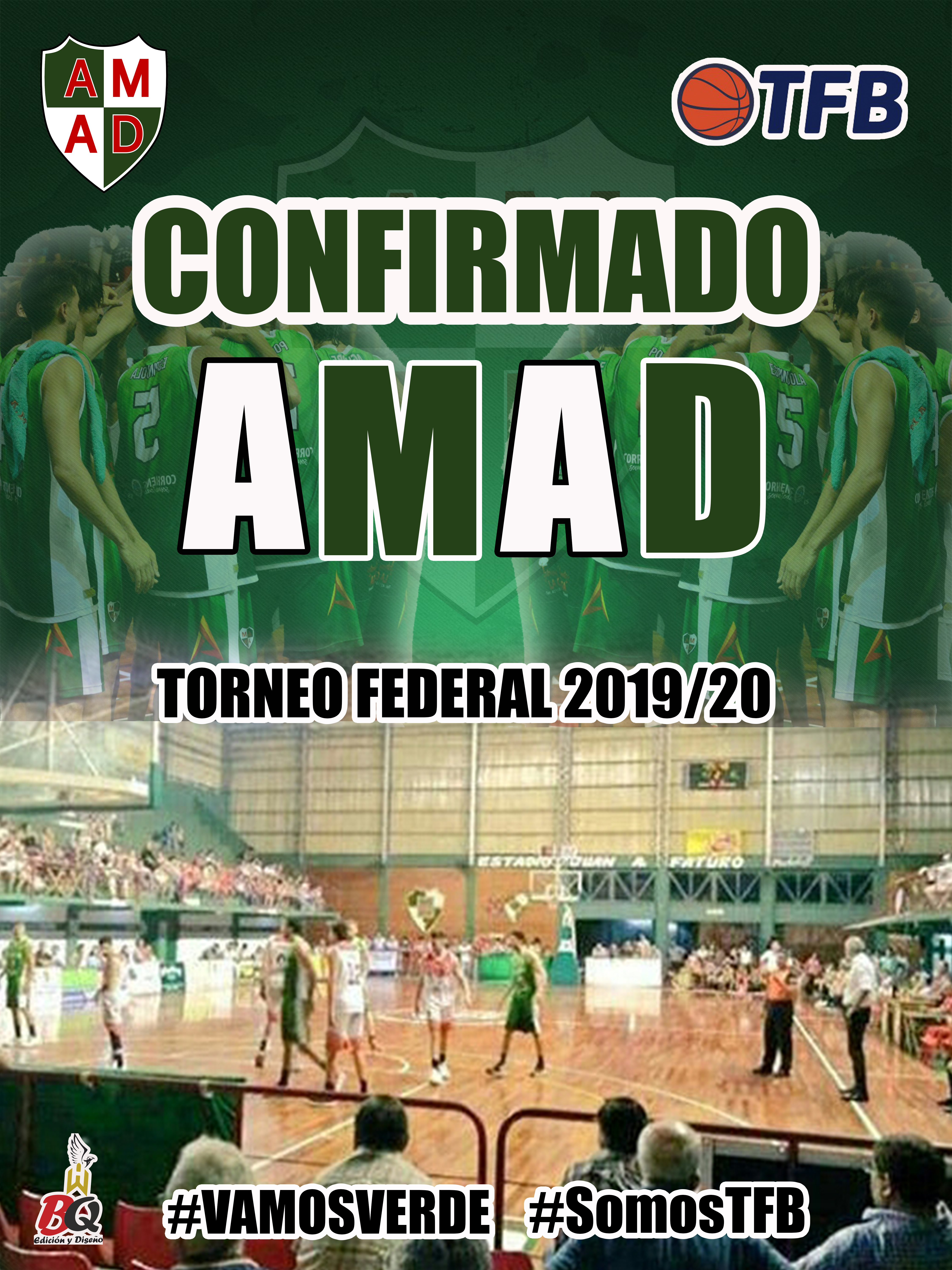 AMAD confirmó su presentación para la próxima temporada del Federal