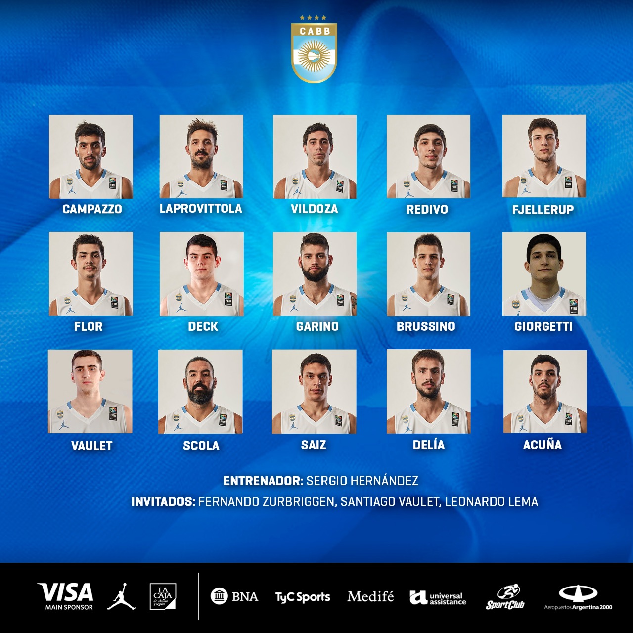 Lista de convocados para los partidos con Panamá y Uruguay